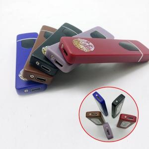 Buy cheap Electronic Fingerprint Induction Lighter with Rechargeable Customized USB Heat Coil product