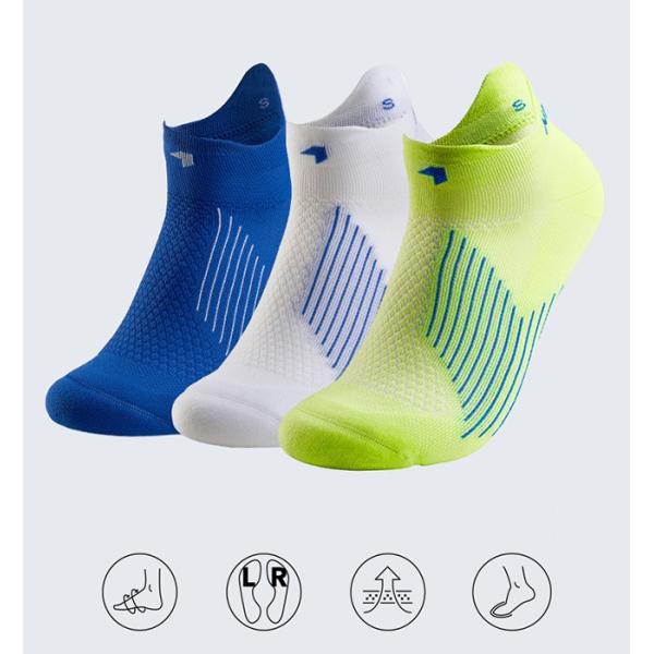 Quick Dry Sporty Running Socks Custom Athletic Men Running Socks