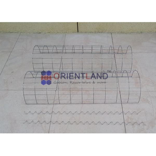 4.0mm Wire Diameter 32cm Round Gabion Column