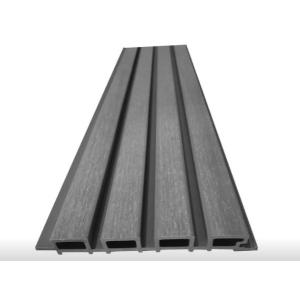 Decorative Outdoor Plastic Fluted Composite WPC Wall Panel Outdoor Garden Cladding