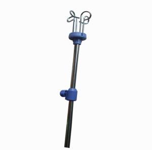 Buy cheap Patient 210cm Hospital Bed IV Pole Accessories Stainless Steel Infusion Stand product
