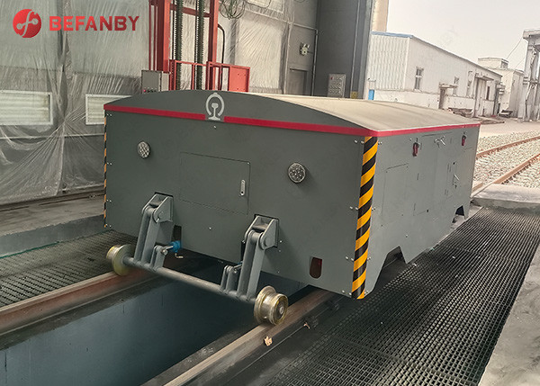 Customized Battery Rail And Road Work Tractor Transfer Cart