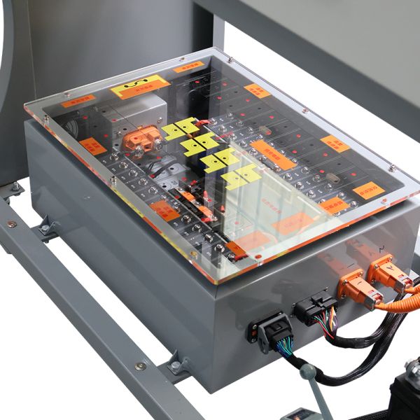 Training platform control panel detail