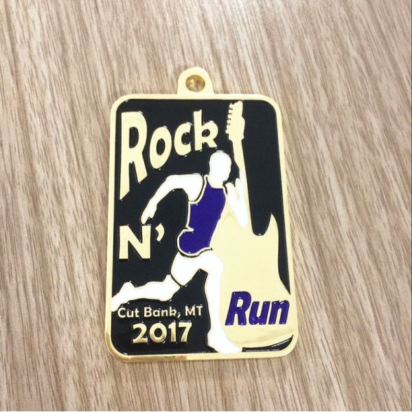 European American Style Zinc Alloy Painted Marathon Medal,Eco-Friendly Zinc Alloy Painted Marathon Competition Medal