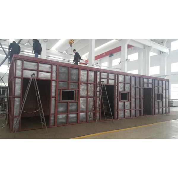 Industrial NDT X Ray Room Steel Frame Customized For Radiation Protection