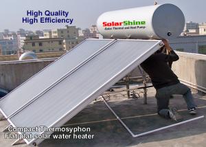 Buy cheap Flexible Flat Plate Solar Water Heater , Solar Energy Water Heater For House product