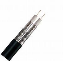 Buy cheap Dual RG6 CATV Coaxial Cable 18 AWG CCS Conductor 60% AL Braiding for Satellite TV product
