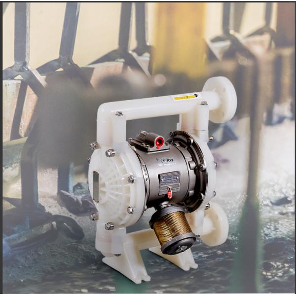 Portable and Easy to Install Plastic Diaphragm Pump for Safe Material Processing 1inch