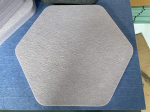 China Fireproof Lightweight PET Felt Acoustic Wall Panels In Various Colors on sale
