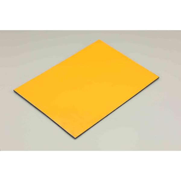 Quality Antibacterial Orange Acp Cladding 8x4 Aluminium Composite Sheet panel Acp Sheet Exterior 0.4cm for sale