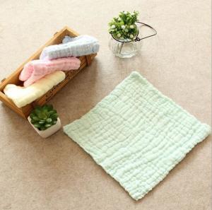 Buy cheap Baby face towel 6 layer 100% cotton washing gauze baby bibs handkerchief 30x30cm product