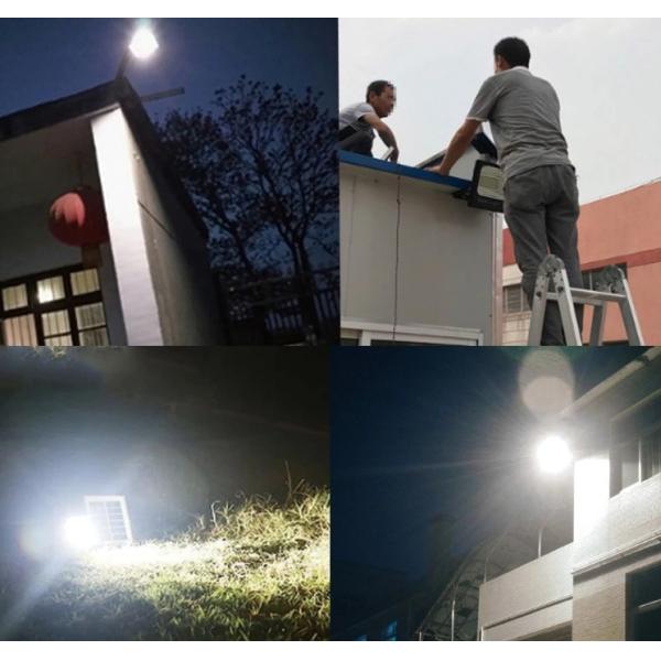 200 Watt Outdoor Solar Powered Led Flood Light High Lumen Warranty 2 Years