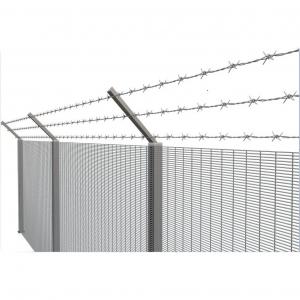 Buy cheap 3 X 0.5 X 8 Gauge Anti Climb Mesh Fencing High Security 358 Mesh Prison product