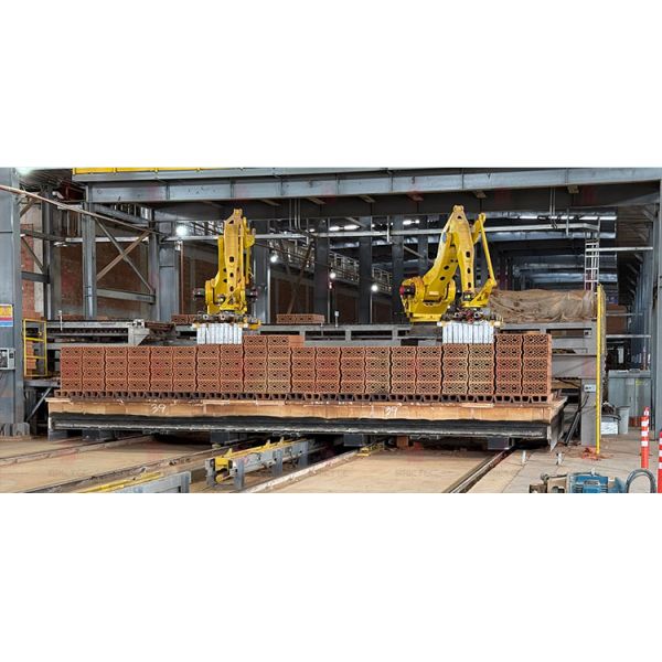 Automatic Brick Packaging Robot with 500kg and 800KG Capacity for Industry 4.0 Compatibility