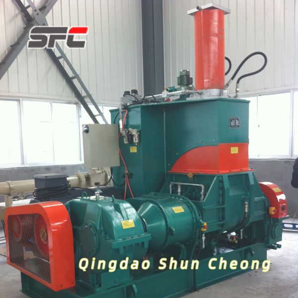 Rubber mixer control panel