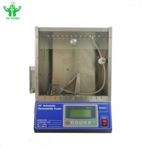 Buy cheap ASTM D1230 Automatic Flammability Tester Operating Procedure Of 45 Degree product