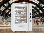 Wine Beer Cola Bottle Juice Automatic Vending Machine Kiosk With Touch Screen