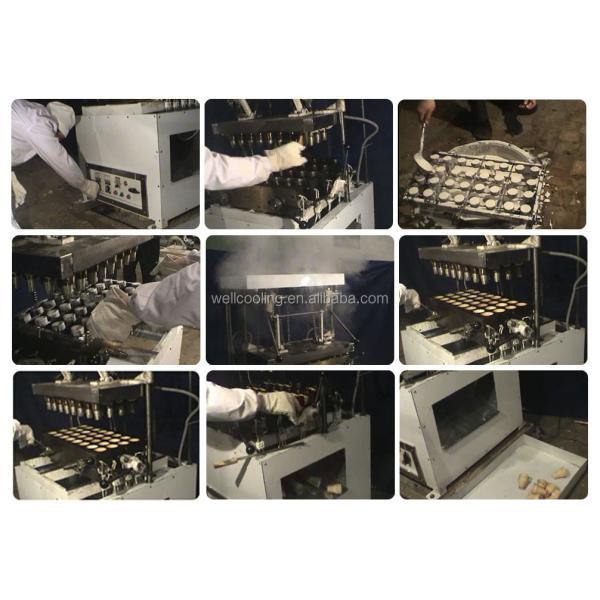 Hot Selling Semi-automatic 32 Heads Commercial Waffle Cone Maker