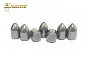 Buy cheap Surface Finished Tungsten Carbide Buttons Spherical And Parabolic Shapes Insert product