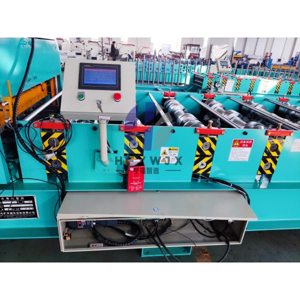 350H Steel Frame Trapezoidal Sheet Forming Machine 12-15M/Min 1000-Type
