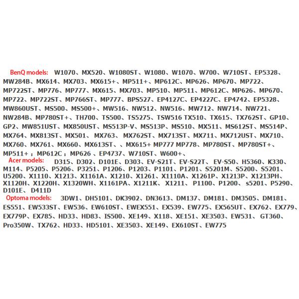 Factory Wholesale 3D Eyeglasses DLP Shutter Glasses Work For Optoma Acer NEC HD Projector