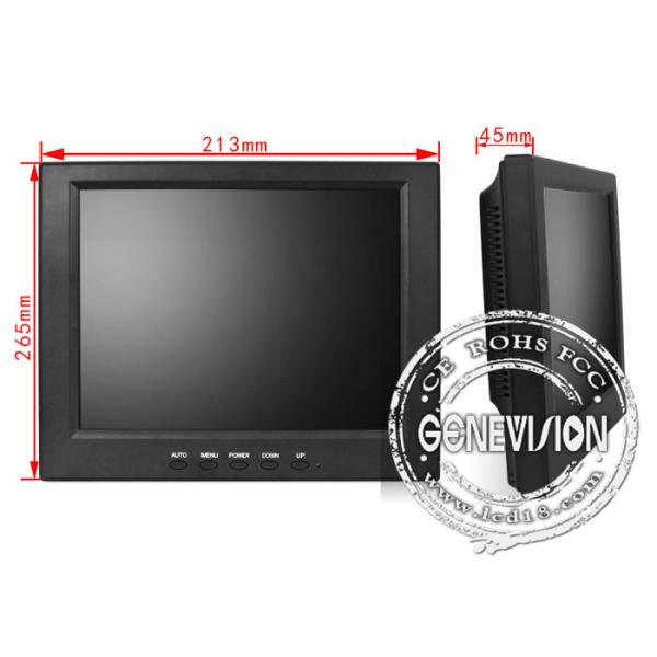 10.4 Inch LCD Monitors with 5ms Response Time , 800×600