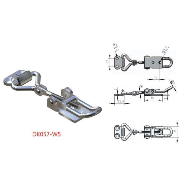 ISO9001 Pull Latch Large Adjustable Toggle Latch 201 Corrosion Resistance