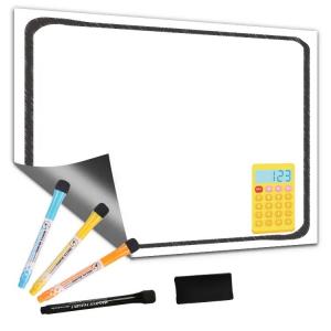 Buy cheap Personalized Dry Erase Magnetic Whiteboard 12x16 12x17 Reusable Fridge Magnet Metal Surface product