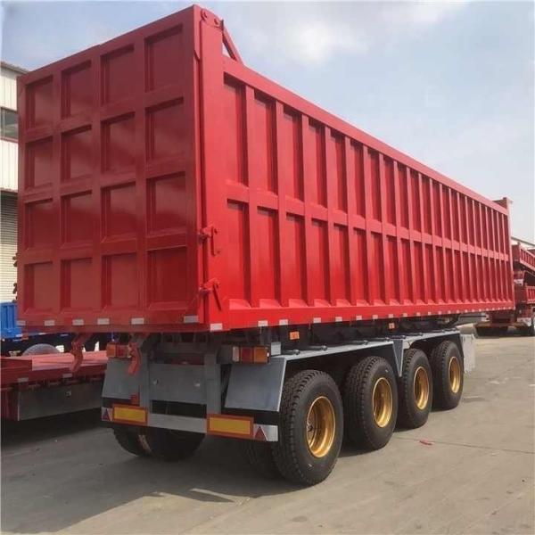4 AXLES Tipper Semi Trailer Maximum Load 50ton