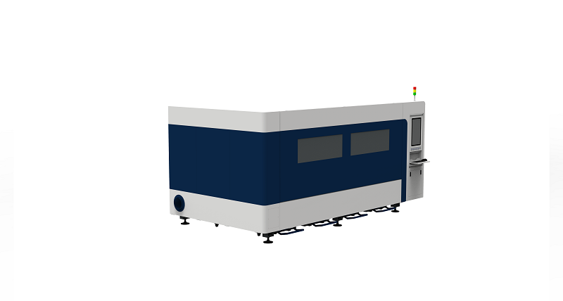 Beveling Cutting Single Platform Fully Enclosed Sheet Metal Cutting Machine