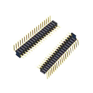 PA6T 1.0mm Pitch 10P Right Angle Header Connector