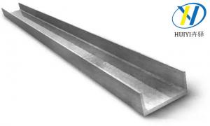 China Hot Dipped Galvanised C Channel Steel ASTM A36 For Building Construction on sale