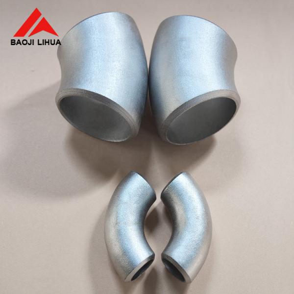 Titanium 45 Degree Elbow 90 Deg Gr1 Gr2 Bending Titanium Rod For Pipe Connection