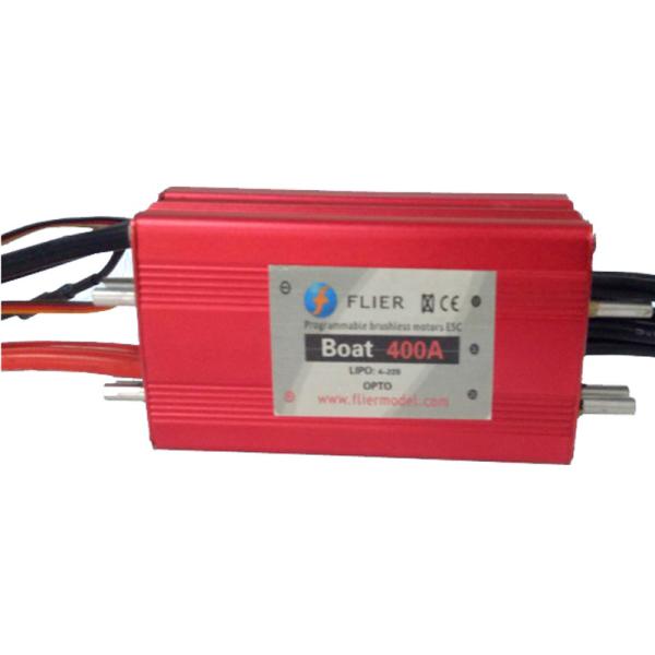 HV Red Waterproof Brushless ESC 22S 400A 12 Months Warranty For RC Hobby Boat