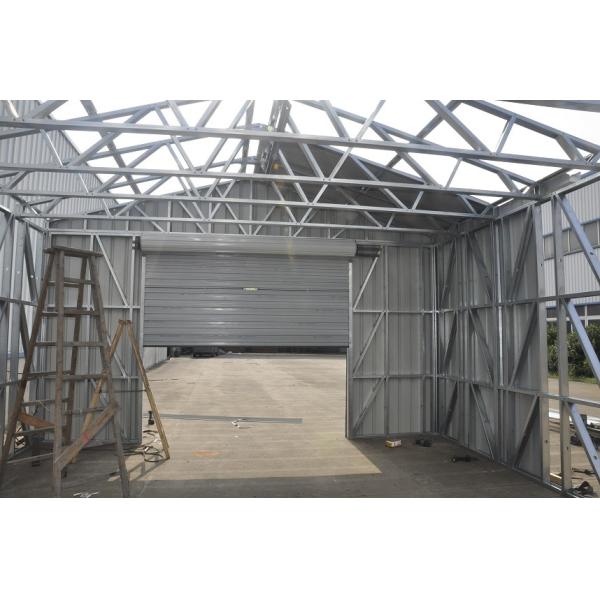 Quick Installation Customized Light Steel Frame Prefab Storeroom/Factory/Metal Garage