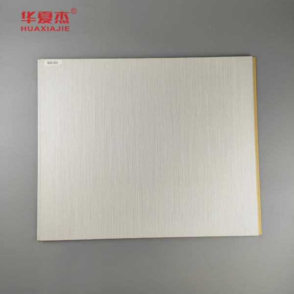 Quality New Design WPC laminated 600mm X 9mm Wall Panel Durable For Wall Decoration for sale