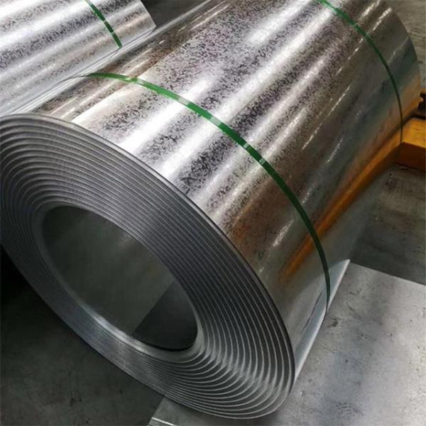DX51D SGCC Galvanized Steel Coil Normal Spangle Zinc Steel Coils Metal Gi Strip 600mm