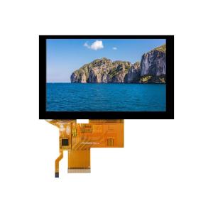 5 Inch 800*480 IPS LCD Sunlight Readable Touch Screen 40 PIN RGB High Brightness