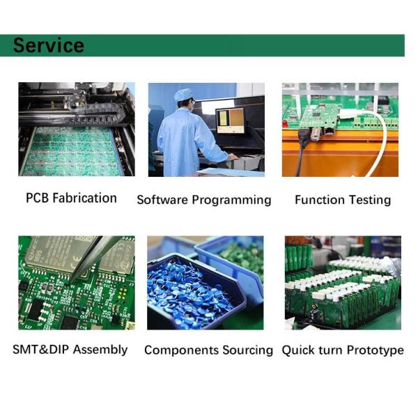 2 Layer Board One-Stop PCB Assembly OEM Turnkey Solution PCB Manufacturing