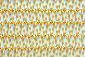 Stainless Metal Architectural Wire Mesh Conveyor Belt Facade Decoration