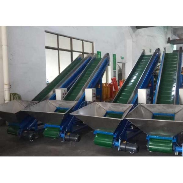 Magnet Plastic Conveyor System 1400 Loading Height 3mm Thickness Low Noise