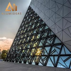 Buy cheap Aluminum triangle facade design from wholesalers