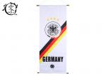 Germany Soccer Hanging Youth Football Flags Custom Color UV Fade Resistant