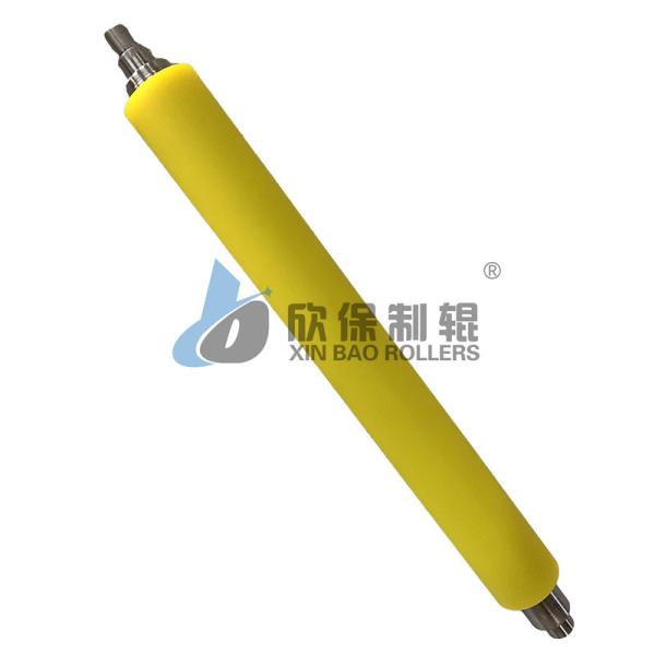 UV Rotary Machine Rubber Roller Excellent UV Aging Resistance High Elasticity And Softness