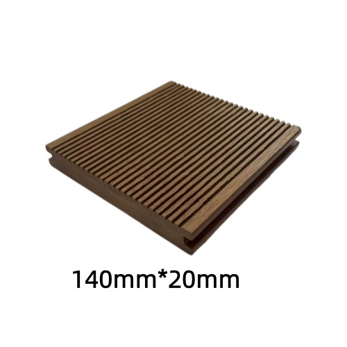 140*23mm Co Extruded WPC Deck Panel Moisture Proof Slip Resistant
