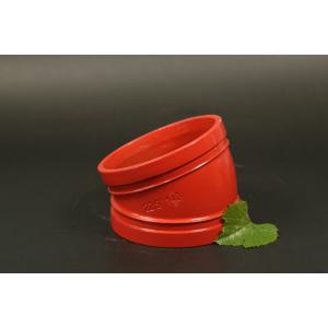 Buy cheap 22.5° Victaulic Piping Systems 3mm Threaded Grooved for Oil Gas from wholesalers