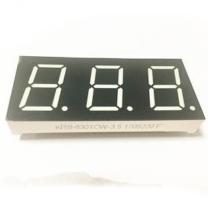 Buy cheap 0.80 Inch Alphanumeric Segment Display Three Digit Common Cathode product