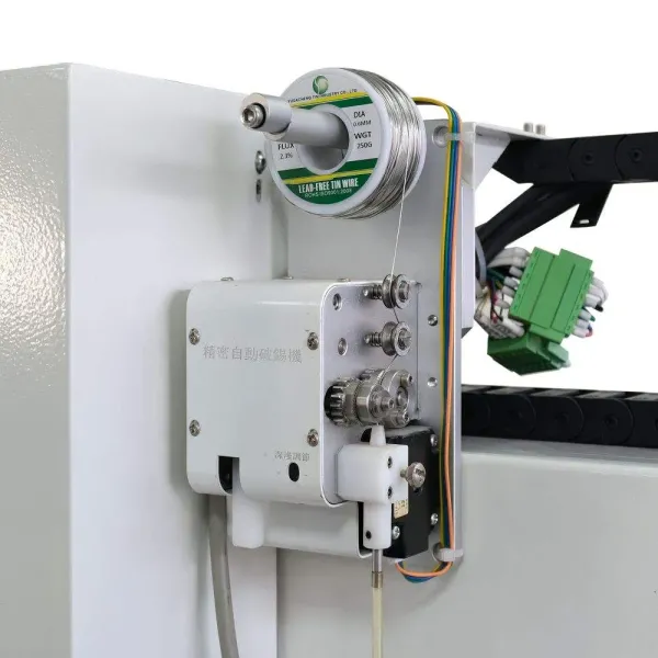 Factory High Efficiency Low Price Double Head Automatic Soldering Machine 4-Axis Tin Soldering Robot
