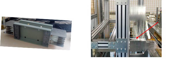 100mm 650mm Busduct Packaging Machine Moisture Dust Proof
