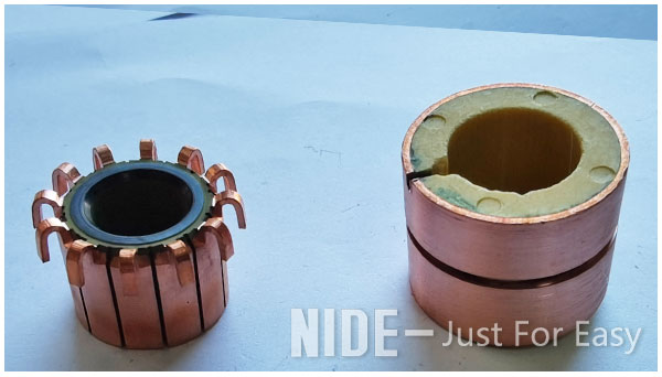 Auto Generator Copper Motor Slip Ring Commutator
